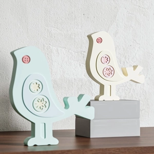 Molde de silicona de pájaro urraca para decoración DIY con motivos florales en relieve