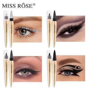 Waterproof colorful eyeliner pencil by Miss Rose for smudge-proof professional eye makeup