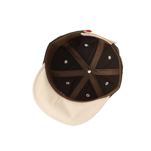 Casquette de baseball en coton pour enfants avec bord souple et coutures internes renforcées
