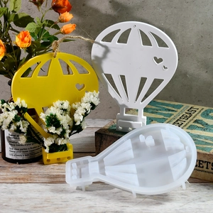 Stampo in silicone a mongolfiera per composizioni floreali e ornamenti decorativi