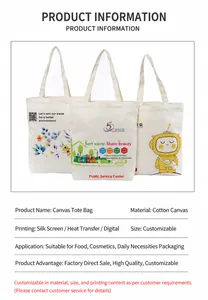 Dettaglio di borse tote in tela di cotone bianca con varie stampe floreali e cartoon
