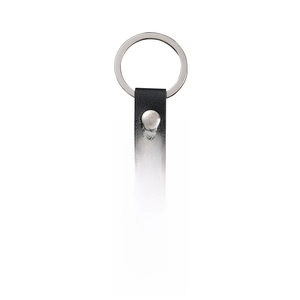 Soccer leather keychain with Always Believe in the Impossible inspirational metal pendant