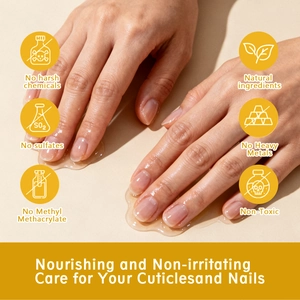 Natural nail and cuticle nourishing oil for healthy growth and moisture protection