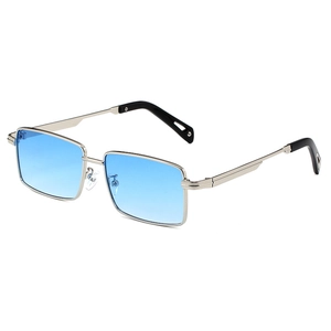Retro Square Metal Frame Sunglasses UV400 Protection Unisex Fashion Driving Eyewear For Men And Women