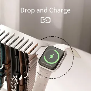 Soporte mínimo de acero 304 para cargar y organizar correas de Apple Watch