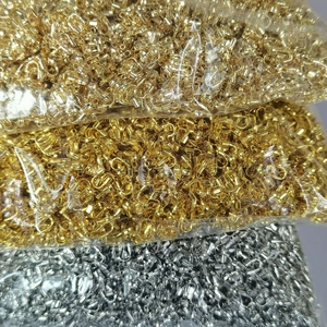 14K gold filled horseshoe wire protectors for DIY jewelry making in gold and silver colors