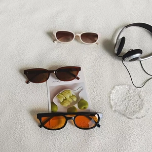 Sunglasses UV400 Resin PC Square Frame Vintage Trendy Sun Eyewear For Outdoor Travel Beach Vacation Chic Women Men