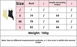 Tableau des tailles détaillé pour robe en dentelle asymétrique avec mesures de poitrine