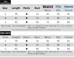 Detailed size chart for minimalist slim fit dress with measurements in centimeters