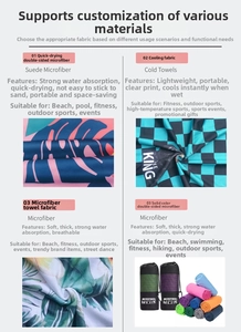 Detailed comparison of suede microfiber towel fabric textures and floral prints
