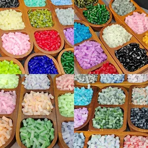 Bamboo Node Lampwork Glass Beads For DIY Jewelry Making Handmade Bracelets Hairpins Retro Chinese Style Loose Beads