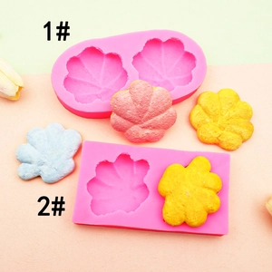 Silicone Mold Simulation Shell Flower Leaf DIY Handmade Soap Candle Resin Craft Cake Decorating Baking Tool