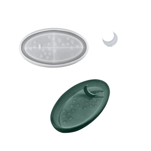 Stern und Mond Harzform Silikonset für DIY dekorative Gipsplatten im Sternenhimmel-Design