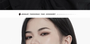Macro shot of mint blue enamel ring with S925 silver finish on a model's hand