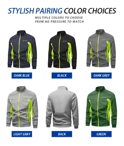 Dettaglio giacca sportiva da uomo con cerniere neon a contrasto e inserti colorati