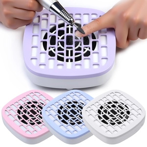 Mini Nail Dust Collector Portable USB Powered Low Noise Vacuum Cleaner For Manicure Pedicure Salon Home Use Plastic