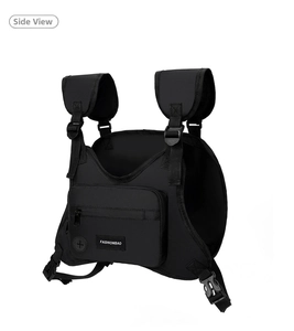 Herren Taktische Weste Tasche Multifunktional Brusttasche Streetwear Radfahren Sport