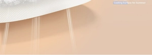 Detail of breathable ice silk fabric with cooling texture for summer sleeping eye masks