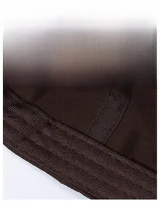 Detail view of the wide sweatband inside the washed cotton distressed baseball cap