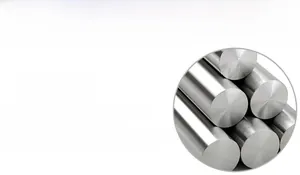 Macro shot showing high-polished titanium steel surface with anti-allergy property