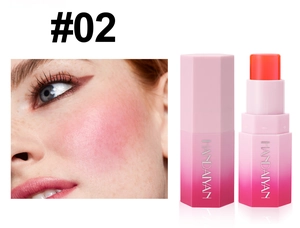 Handaiyan Farbverlauf Jelly Blush Stick, feste Mehrzweckcreme für Wangen und Gesicht Make-up.