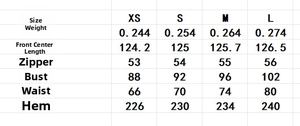 Size guide table for vintage halter neck maxi dress with bust and waist measurements