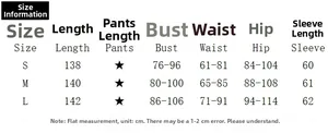 Detailed size chart for women long sleeve solid color tight jumpsuit bodycon rompers