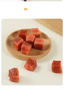 Detailed macro view of realistic faux braised beef cube model with glossy resin texture