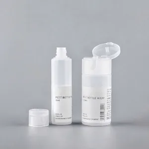 Travel size refillable squeeze tubes set with 18ml and 30ml capacity for toiletries