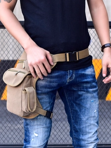 Borsa Da Gamba Tattica Tela Resistente E Nylon Multi-Tasche Multifunzionale Regolabile Per Ciclismo Outdoor Escursionismo Uomini