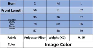 Size chart for alpaca wool style long sleeve knit sweater with detailed measurements