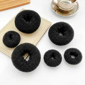 Hair Bun Maker Donut Shaper Nylon Mesh Quick Styling Updo Tool For Girls Women Hair Styling Accessories