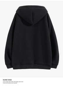Detail of high-density fleece texture with elastic cuffs and windproof design on jacket
