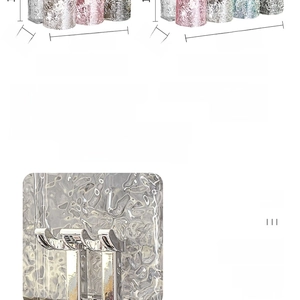 Detail view of wall-mounted toothbrush holder with suction cup and U-shaped slots
