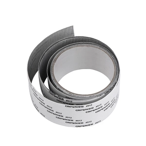 Mesh fiber screen repair tape roll with strong adhesive for window and door holes