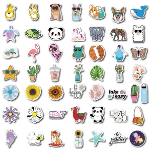 100pcs waterproof VSCO aesthetic stickers for hydroflasks, laptops and luggage cases