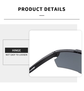 Macro view of durable sunglasses hinge assembly with anti-loosening design detail
