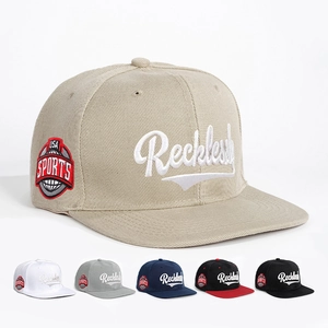 Snapback Baseball Cap Polyester Twill Breathable Sun Protection Outdoor Street Sport Adjustable For Men Women