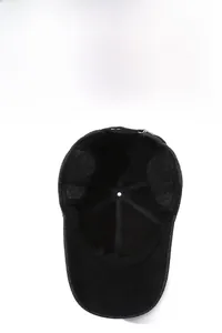 Detailed view of the winter baseball cap interior featuring protective ear flaps for wind protection