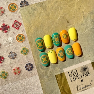 Bohemian Mandala Nail Art Stickers Ultra Thin Adhesive Retro Flower Ethnic Nail Decals For Manicure Decoration