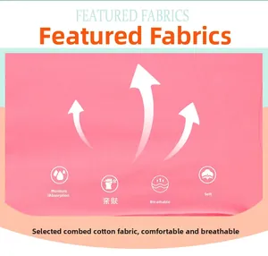 Close-up of pink combed cotton fabric showing breathable and soft texture details
