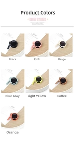 Detailed view of foldable round children sunglasses in multiple matte candy colors