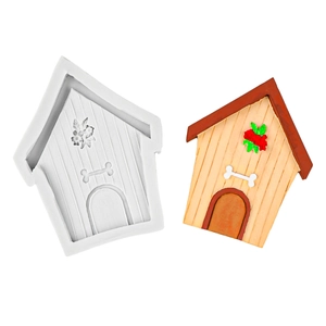 Moule en silicone de niche pour gâteaux et argile DIY avec textures de bois détaillées
