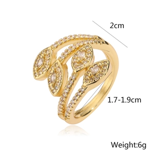 Detailed view of gold plated multi-layer ring with dimensions 2cm and weight 6g