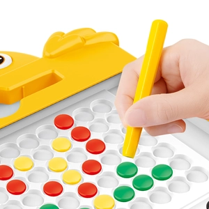 Magnetic cartoon drawing board for children's focus training and cognitive development