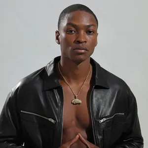Chaîne hip hop avec pendentif billet de dollar glacé sur mannequin