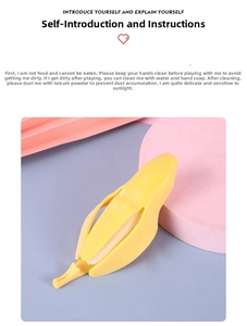 Detailed cleaning and maintenance guide for the yellow banana squishy stress relief toy