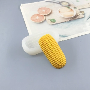 Food grade corn shaped silicone mold for mousse cake decorating and craft baking