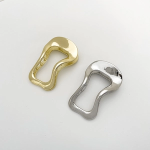 Alloy Irregular Wave Hair Clip Hollow Duckbill Minimalist Style Elegant Headwear For Women