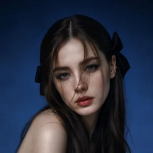 Elegante set di due fermagli per capelli con fiocco in velluto nero per un look chic